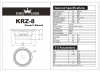Kingz Audio KRZ-8 Среднечастотник (среднечастотный динамик) – цена, описание и отзывы — фото