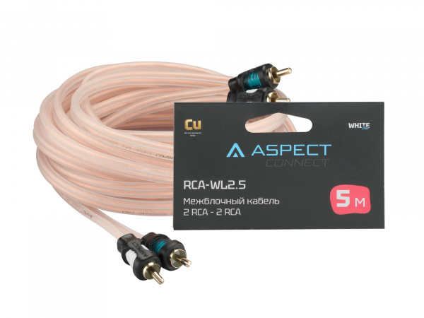 Aspect Connect RCA-WL2.5 Межблочный кабель – цена, описание и отзывы — фото