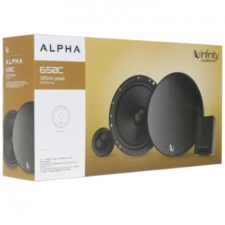 Infinity Alpha 650C 2-х компонентная акустика – цена, описание и отзывы — фото