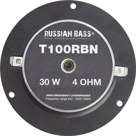 Russian Bass T100RBN Твитер (высокочастотный динамик) – цена, описание и отзывы — фото