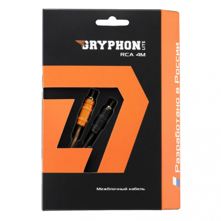 DL Audio Gryphon Lite RCA 4M Межблочный кабель – цена, описание и отзывы — фото