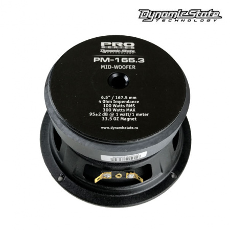 Dynamic State PRO PM-165.3 Среднечастотник (среднечастотный динамик) – цена, описание и отзывы — фото