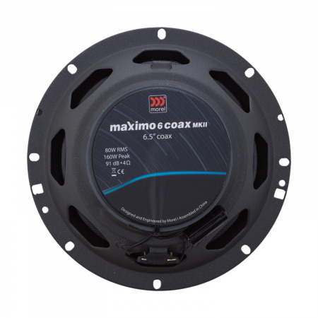 Morel Maximo Coax 6 MKII 2-х полосная коаксиальная акустика – цена, описание и отзывы — фото