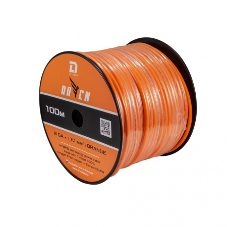 DL Audio Raven Power Cable 8 Ga Orange Силовая проводка – цена, описание и отзывы — фото