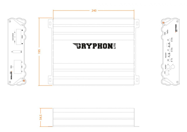 DL Audio Gryphon Lite 2.80 2-канальный усилитель – цена, описание и отзывы — фото