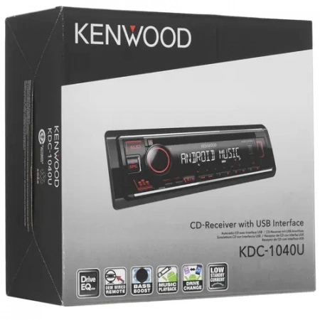 Kenwood KDC-1040U Магнитола (Головное устройство) – цена, описание и отзывы — фото