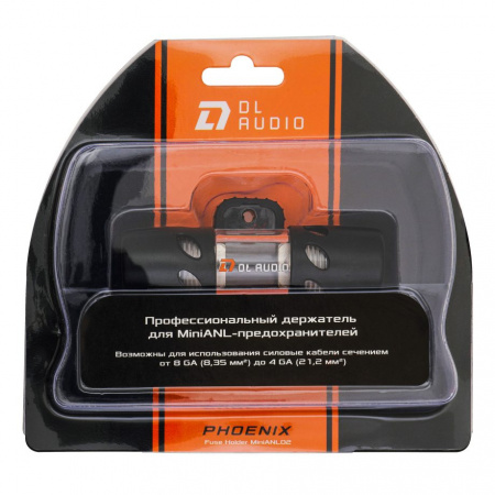 DL Audio Phoenix Fuse Holder MiniANL02 Держатель предохранителя – цена, описание и отзывы — фото