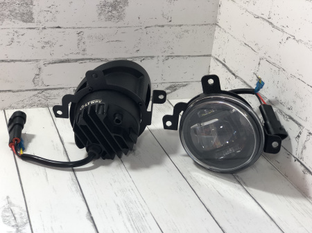 Светодиодные ПТФ LightWay LADA KALINA  AFL2512F-DRL 30W (белые/ДХО)  – цена, описание и отзывы — фото