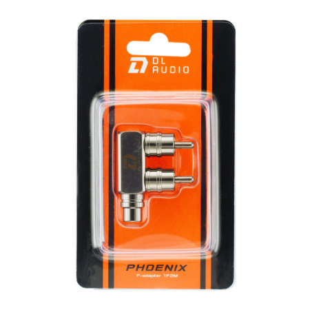 DL Audio Phoenix Adapter 1F2M RCA коннектор – цена, описание и отзывы — фото