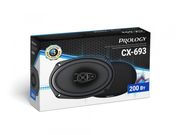 Prology CX-693 3-х полосная коаксиальная акустика – цена, описание и отзывы — фото