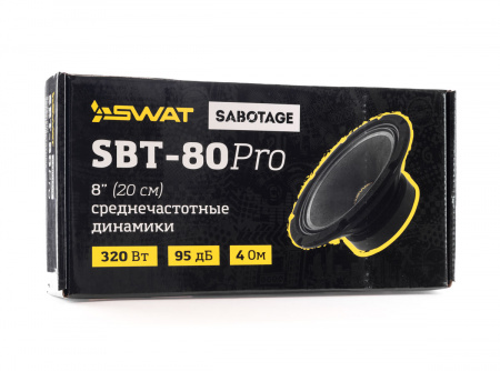 SWAT SBT-80Pro Среднечастотник (среднечастотный динамик) – цена, описание и отзывы — фото
