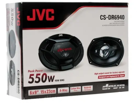 JVC CS-DR6940 4-х полосная коаксиальная акустика – цена, описание и отзывы — фото