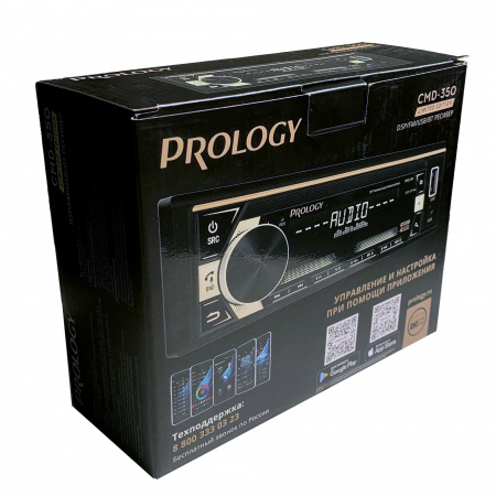 Prology CMD-350 Магнитола (Головное устройство) – цена, описание и отзывы — фото