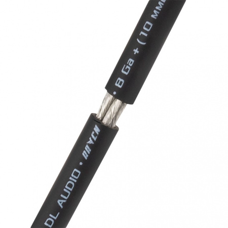 DL Audio Raven Power Cable 8 Ga Black Силовая проводка – цена, описание и отзывы — фото