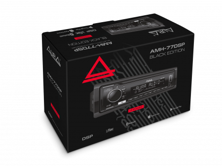 Aura AMH-77DSP Black Edition Магнитола (Головное устройство) – цена, описание и отзывы — фото