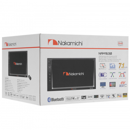 Nakamichi NAK-NAM1630 DSP Магнитола (Головное устройство) – цена, описание и отзывы — фото