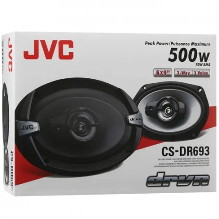 JVC CS-DR693 3-х полосная коаксиальная акустика – цена, описание и отзывы — фото