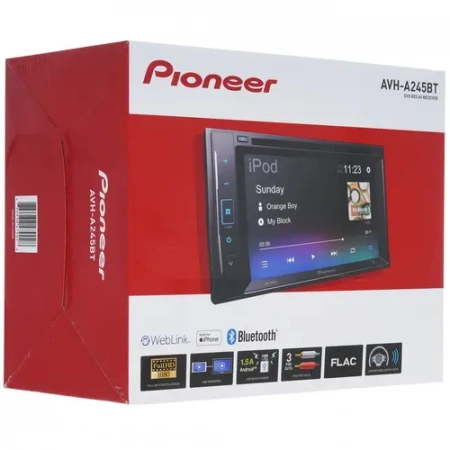 Pioneer AVH-A245BT Магнитола (Головное устройство) – цена, описание и отзывы — фото