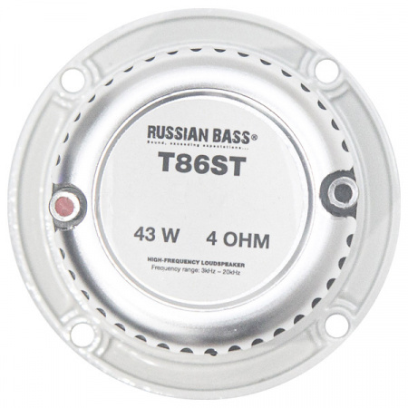 Russian Bass T86ST Твитер (высокочастотный динамик) – цена, описание и отзывы — фото