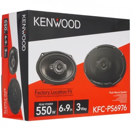 Kenwood KFC-PS6976 3-х полосная коаксиальная акустика – цена, описание и отзывы — фото