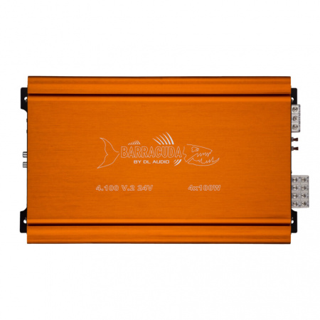 DL Audio Barracuda 4.100 V.2 24V 4-канальный усилитель – цена, описание и отзывы — фото